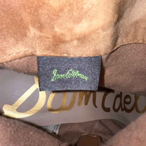 Sam Edelman Louie Suede Fringe Ankle Boots - Picture 14 of 16